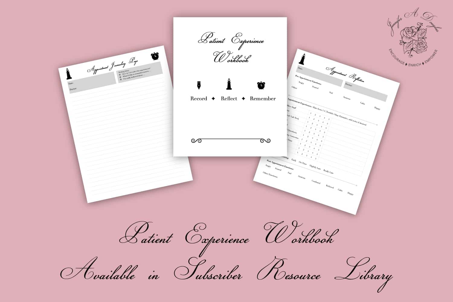 Patient Experience Workbook: Record, Reflect, Remember Important Details