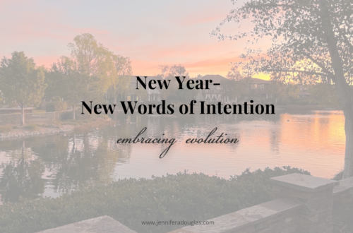 sunrise photo over lake. New Year- new words of intention